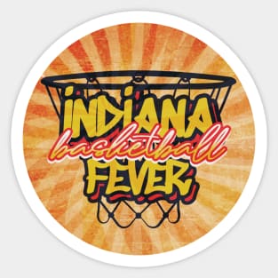 indiana fever basketball Sticker